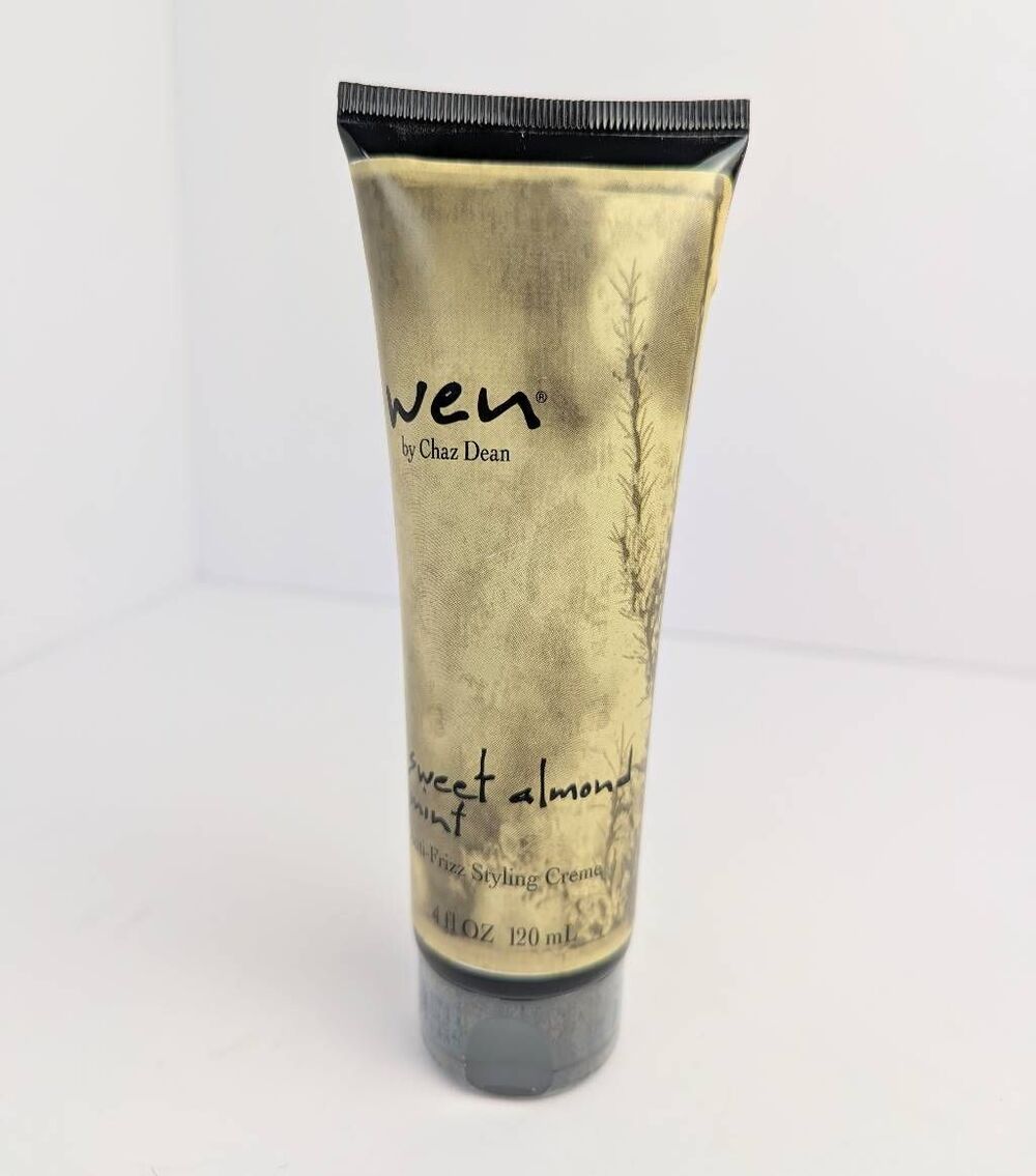 Wen by Chaz Dean Sweet almond mint anti frizz styling cream 4oz sealed